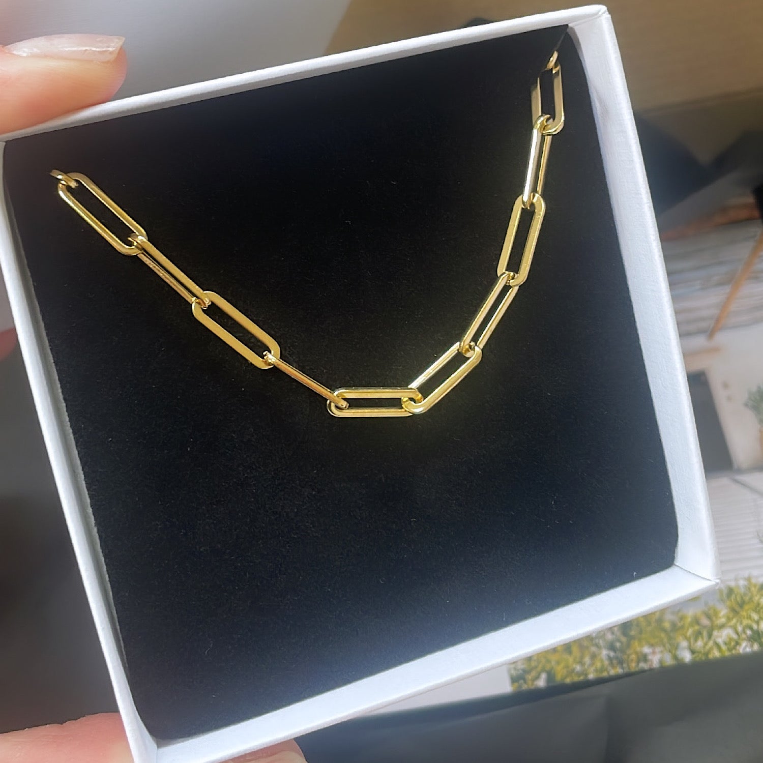 Be the base Paperclip Necklace