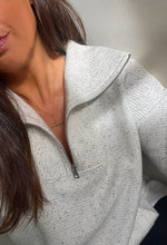 Load image into Gallery viewer, Small Gold T - Bar lariat necklace on Trace Chain
