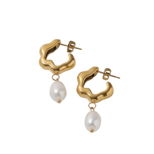 Maris Pearl Statement Earrings