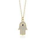 Load image into Gallery viewer, Hamsa Hand Pendant
