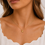 Load image into Gallery viewer, Gold Starfish Necklace
