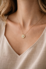Load image into Gallery viewer, Solara Compass Necklace
