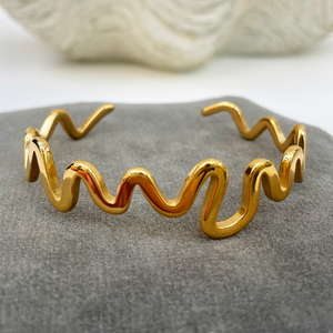 Wave Cuff Bracelet
