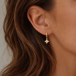 Load image into Gallery viewer, Estrella Huggie Earrings - Pre Order
