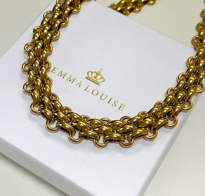 GOLDEN LINKS NECKLACE