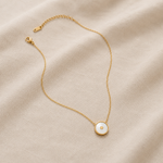 Load image into Gallery viewer, Mini Shell Coin Pendant
