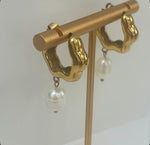 Load image into Gallery viewer, Maris Pearl Statement Earrings
