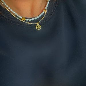 SMILEY HAPPY PEOPLE NECKLACE BFRIDAY