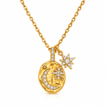 Load image into Gallery viewer, North Star Charm Necklace
