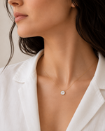 Load image into Gallery viewer, Mini Shell Coin Pendant

