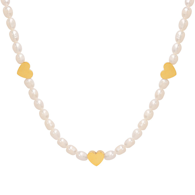 Pearl Hearts Vacay Necklace