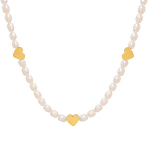 Pearl Hearts Vacay Necklace