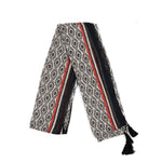 Load image into Gallery viewer, Bodhi Lightweight Cotton Scarf - Black, Mosaic Print: One-size
