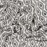 Load image into Gallery viewer, Bodhi Lightweight Cotton Scarf - Black, Mosaic Print: One-size
